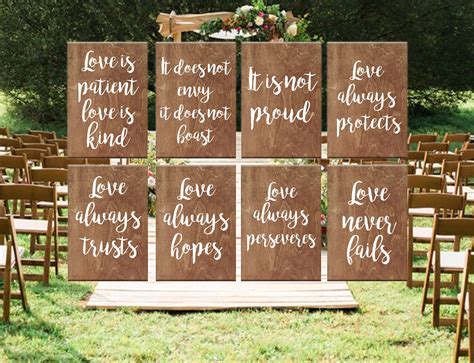 love is patient signs for wedding|welcome sign for wedding ceremony.